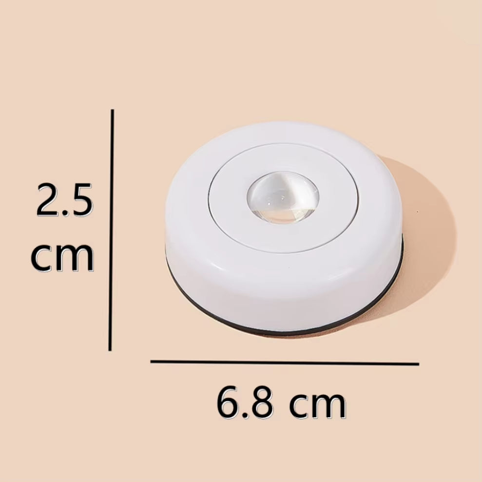 Touch LED Cabinet Lights Battery Powered Stick on Wall Sunset Lamp for Kitchen Bedroom Closet Cupboard Night Light Decoration