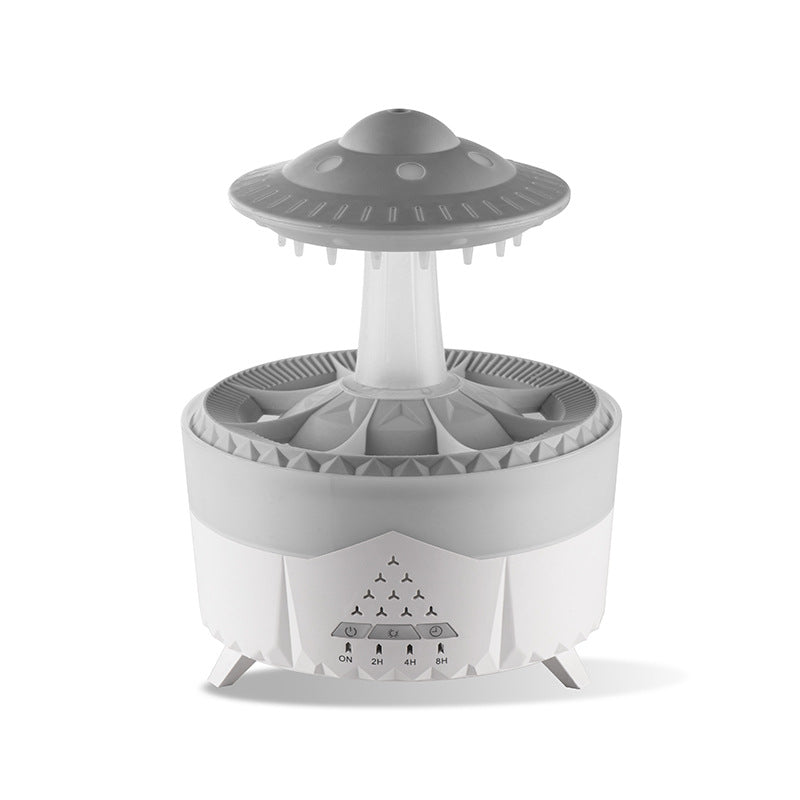 New UFO Raindrop Humidifier Water Drop Air Humidifier USB Aromatherapy Essential Oils Aroma Air Diffuser Household Mist Maker Home Decor